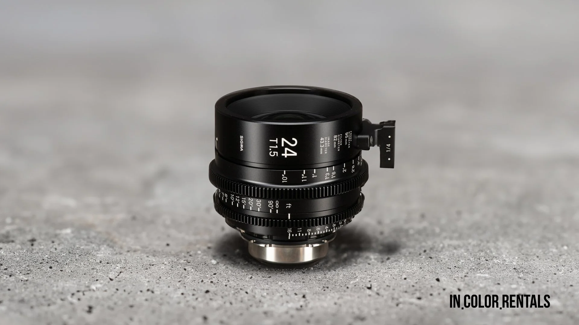 Rent SIGMA CINE lenses in Las Vegas — IN COLOR RENTALS